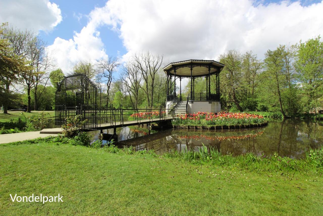 New Monumental Garden View Studio Bed and Breakfast Amsterdam Camera foto