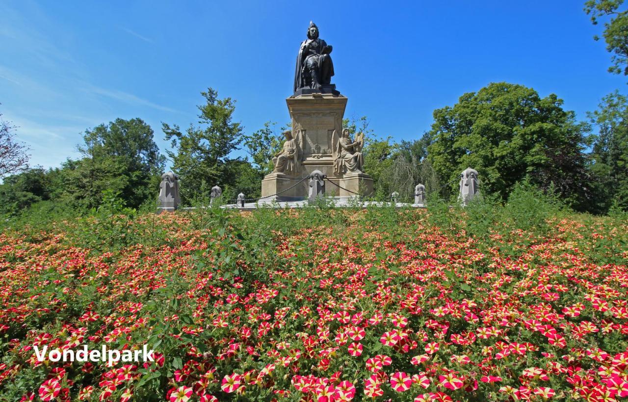 New Monumental Garden View Studio Bed and Breakfast Amsterdam Camera foto